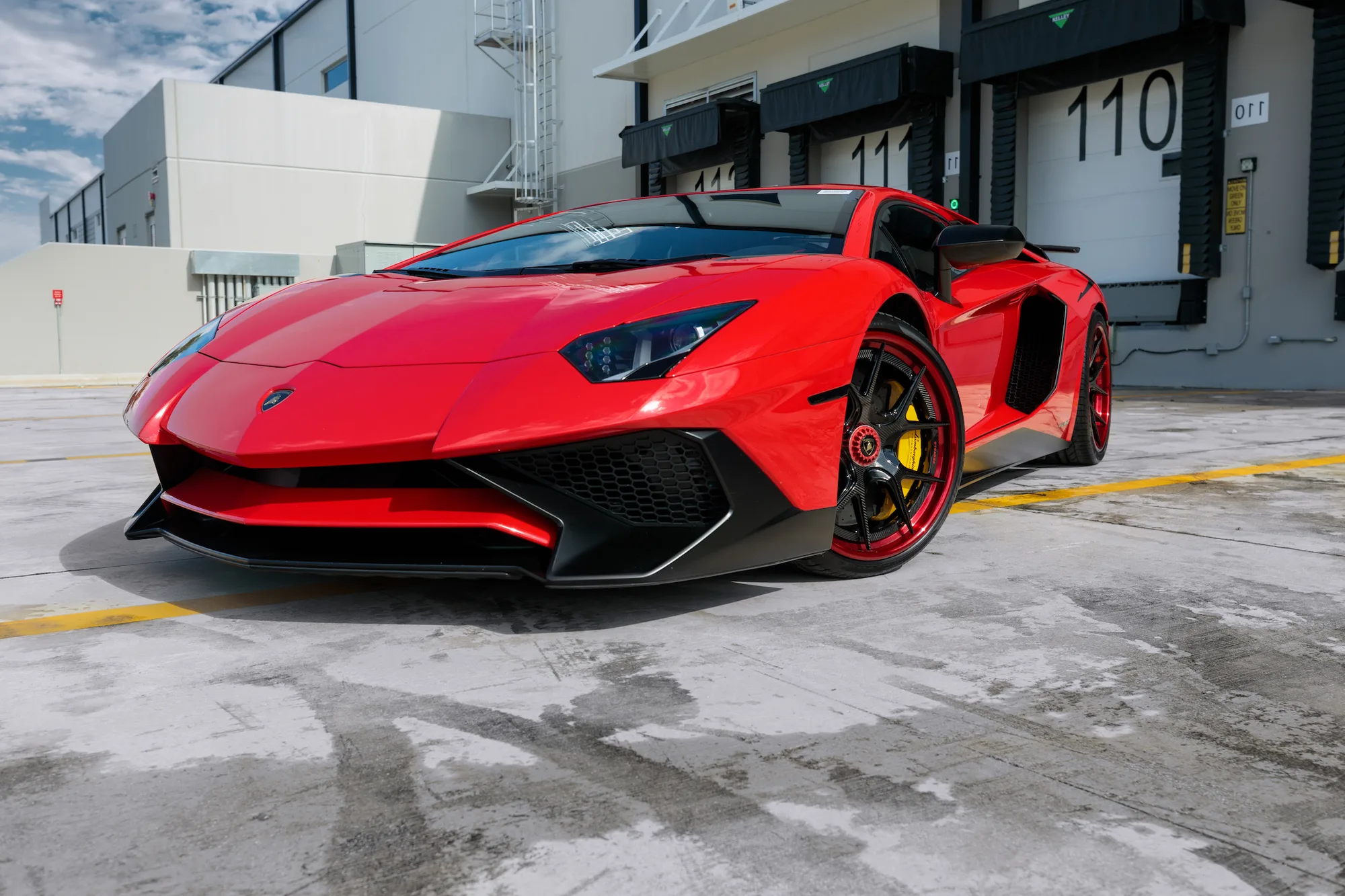 Strasse SM5R Deep Concave FS on Lamborghini Aventador SV LP 750-4 (2015-2017), photo 6