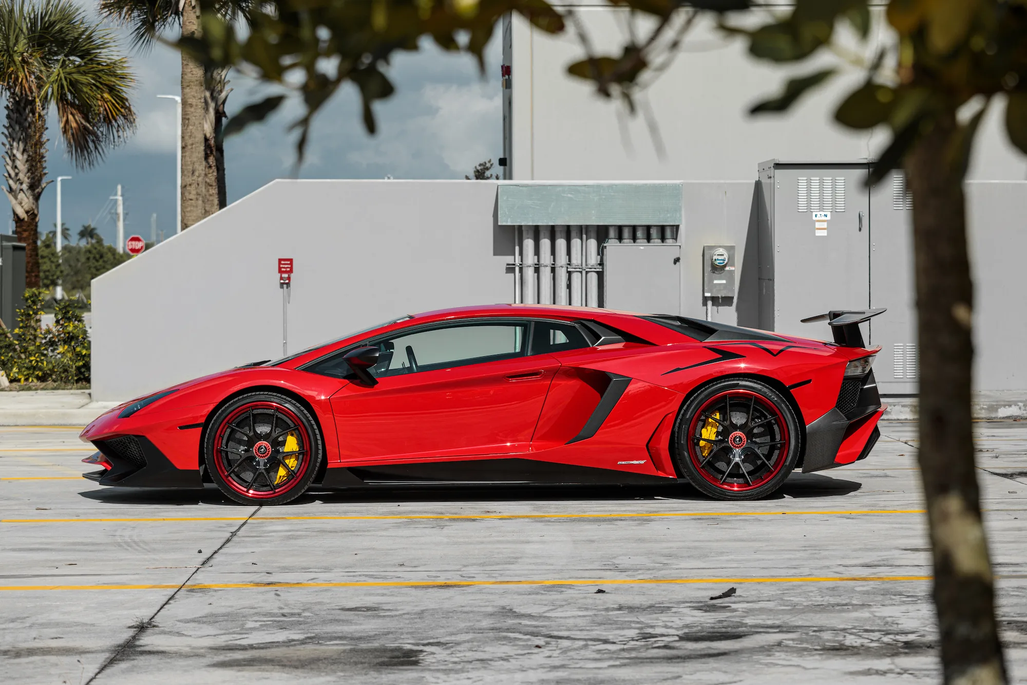 Strasse SM5R Deep Concave FS on Lamborghini Aventador SV LP 750-4 (2015-2017), photo 9