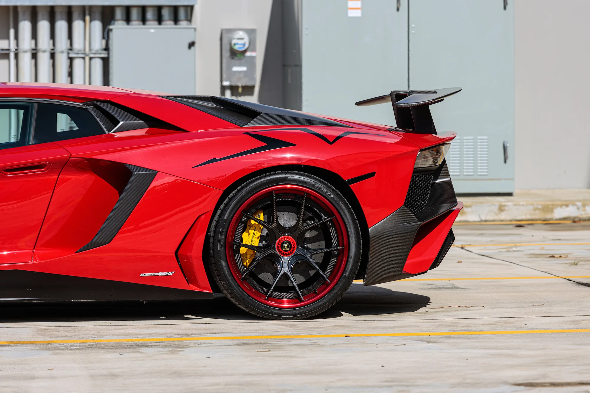 Strasse SM5R Deep Concave FS on Lamborghini Aventador SV LP 750-4 (2015-2017), photo 11