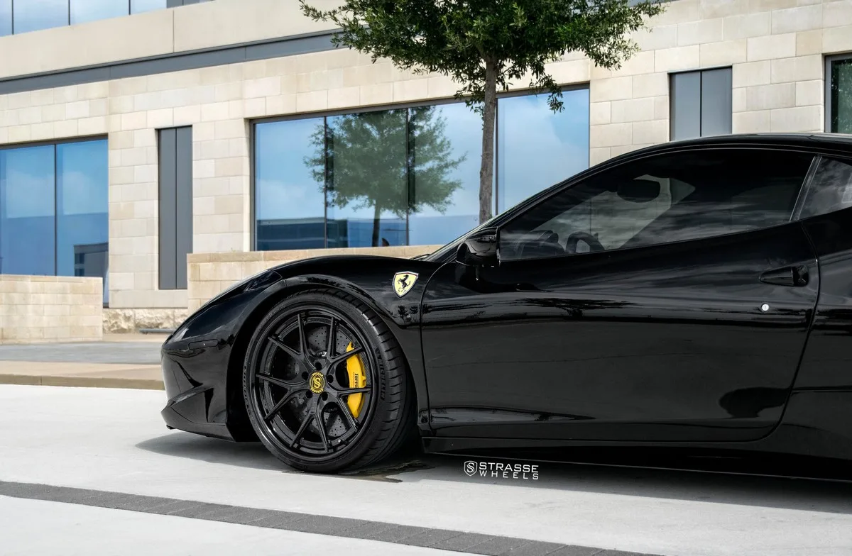 Strasse SM5R Deep Concave FS on Ferrari 458 F142, photo 7