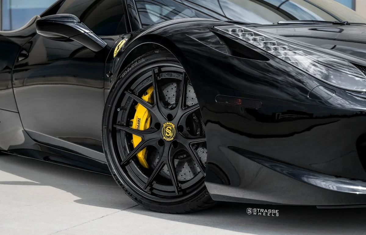 Strasse SM5R Deep Concave FS on Ferrari 458 F142, photo 12
