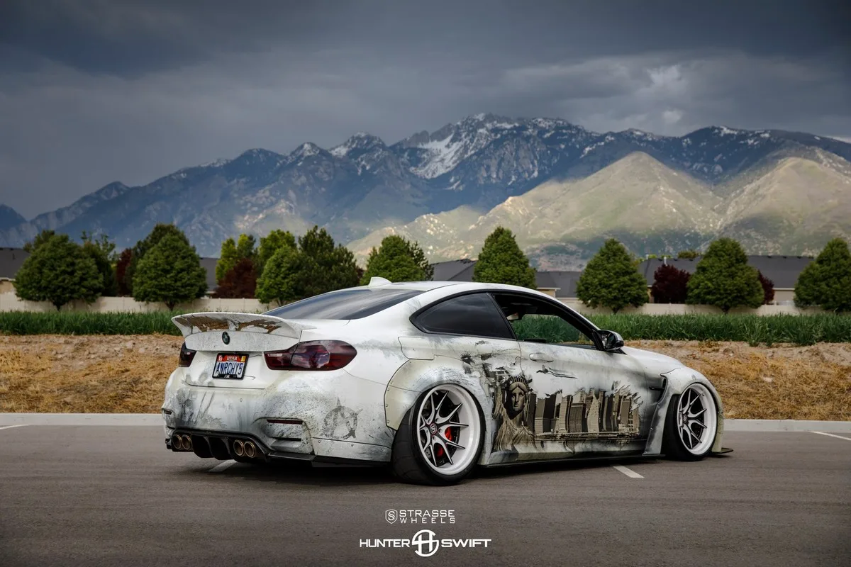 Strasse SM5R Deep Concave FS on BMW M4 F82.2, photo 12