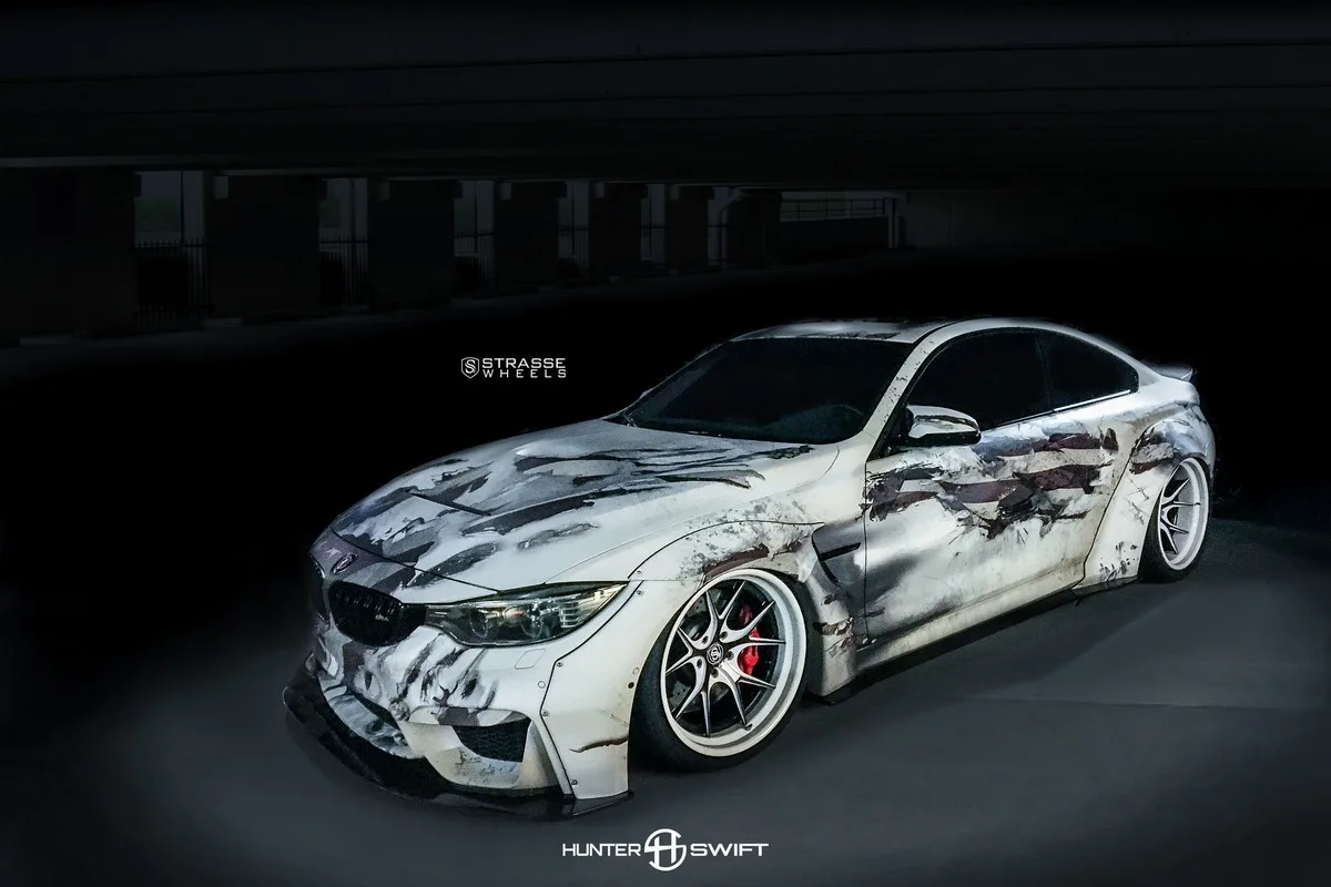 Strasse SM5R Deep Concave FS on BMW M4 F82.2