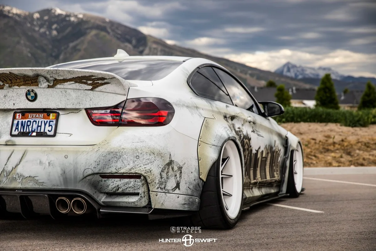 Strasse SM5R Deep Concave FS on BMW M4 F82.2, photo 9