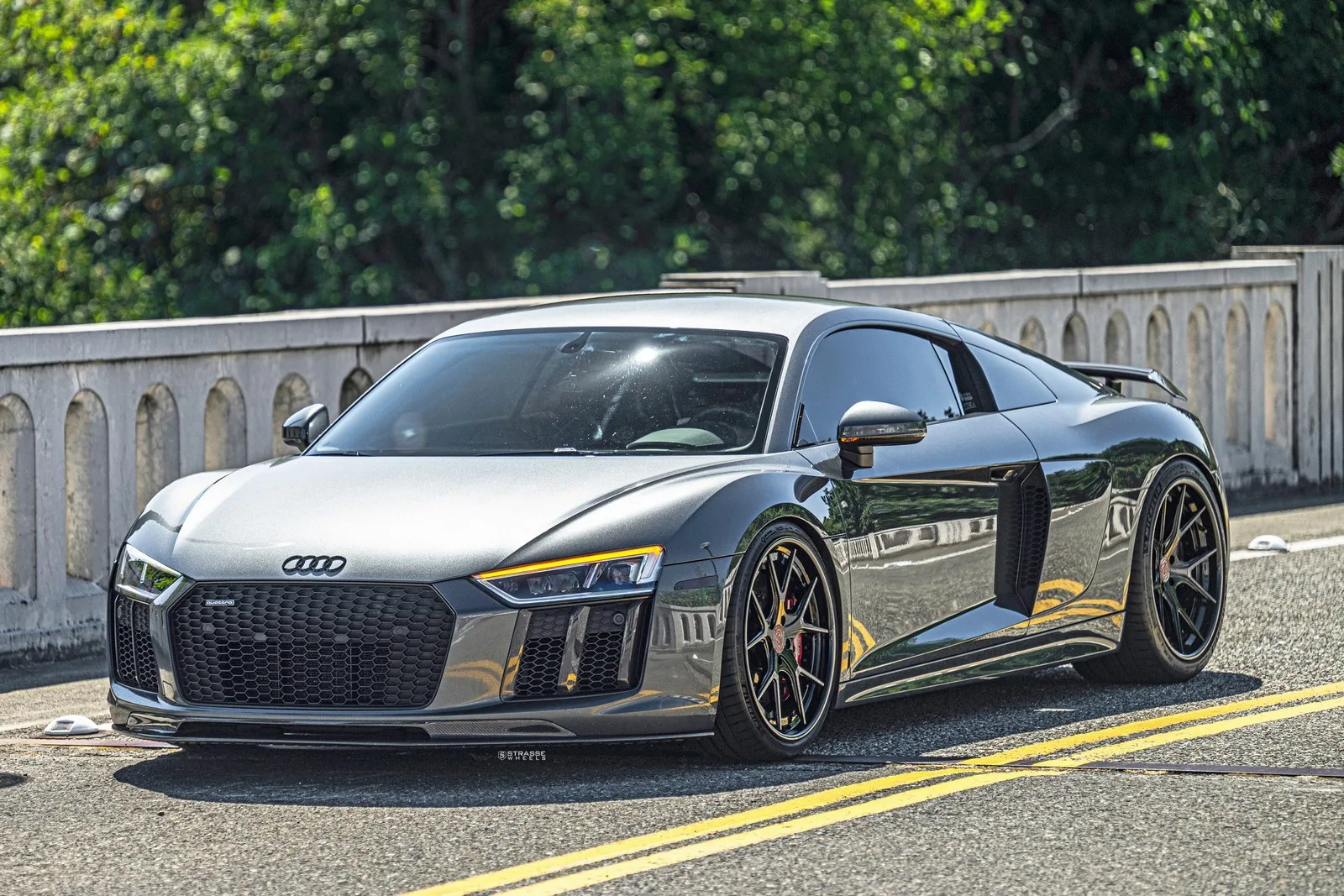 Strasse SM5R Deep Concave FS on Audi R8 Type 4S.1, photo 9