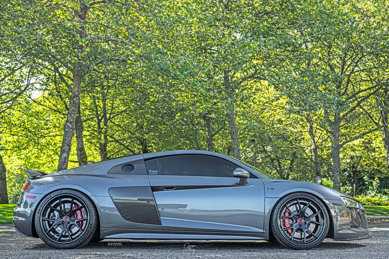 Strasse SM5R Deep Concave FS on Audi R8 Type 4S.1, photo 4