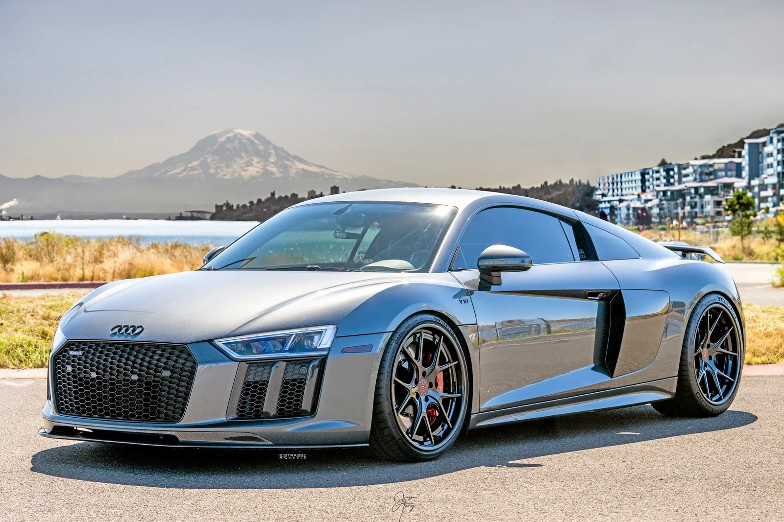 Strasse SM5R Deep Concave FS on Audi R8 Type 4S.1, photo 5