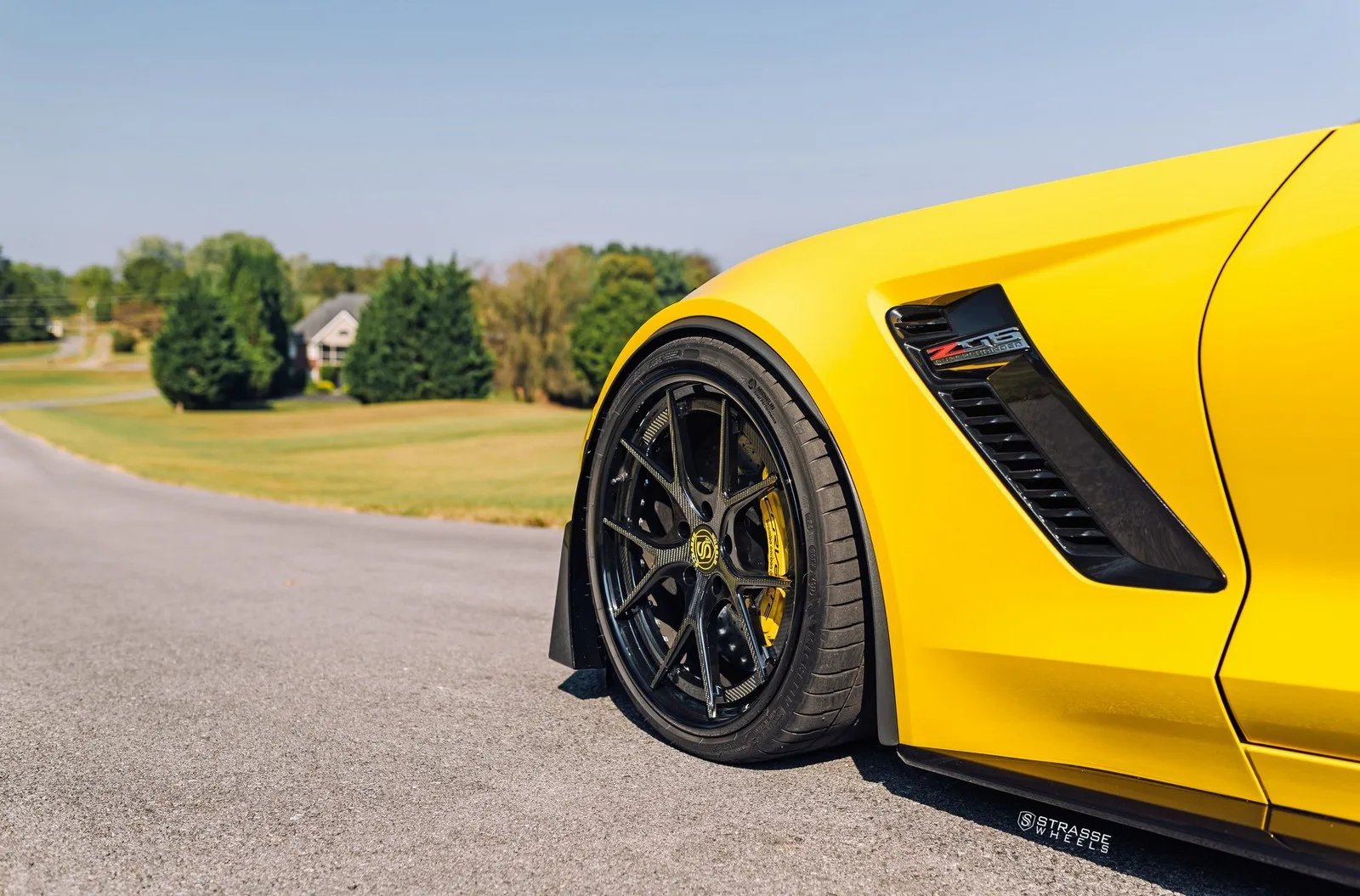 Strasse SM5R Deep Concave FS on Chevrolet Corvette C7, photo 11