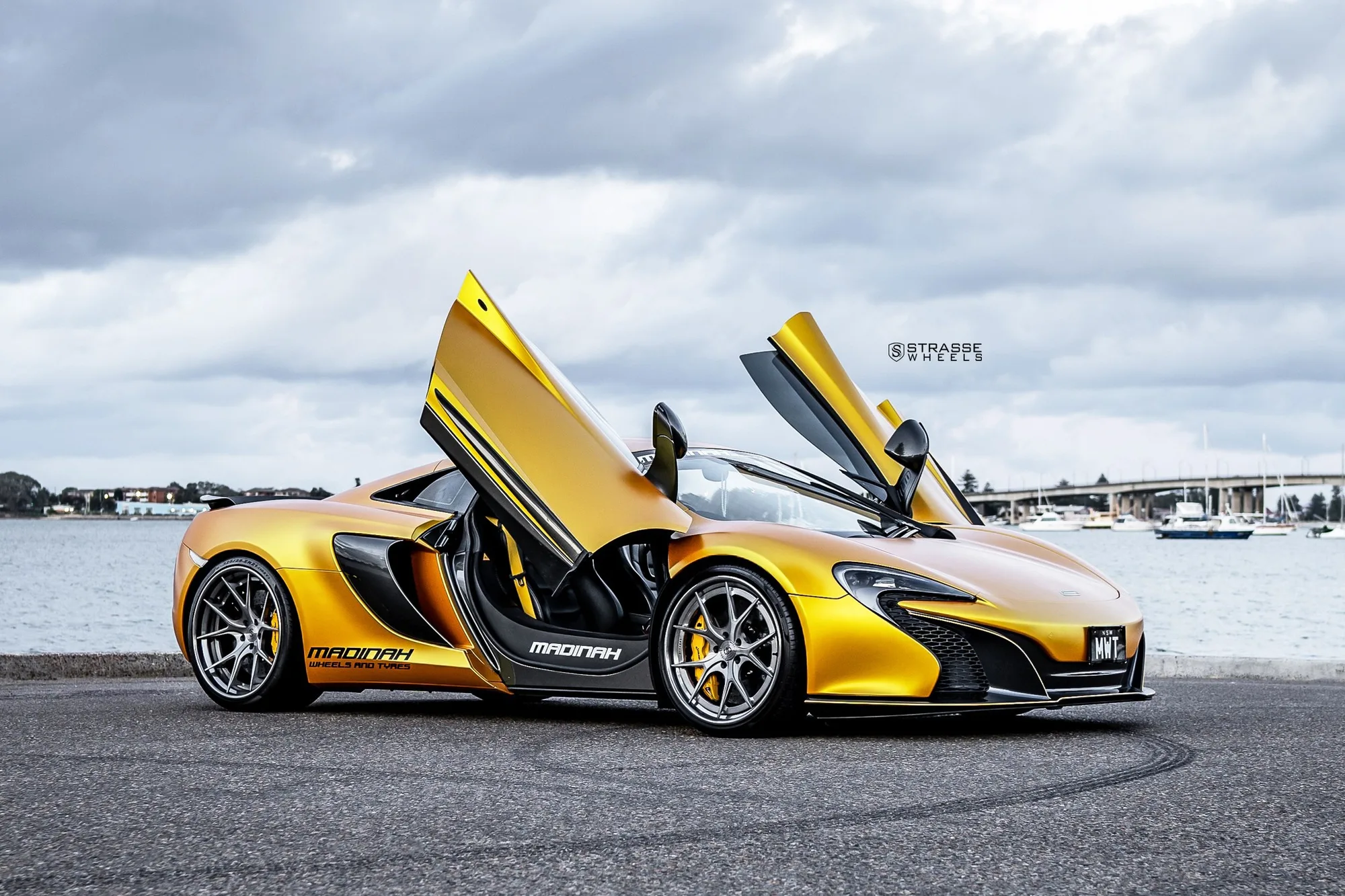 Strasse SM5R Deep Concave FS on McLaren 650S, photo 8