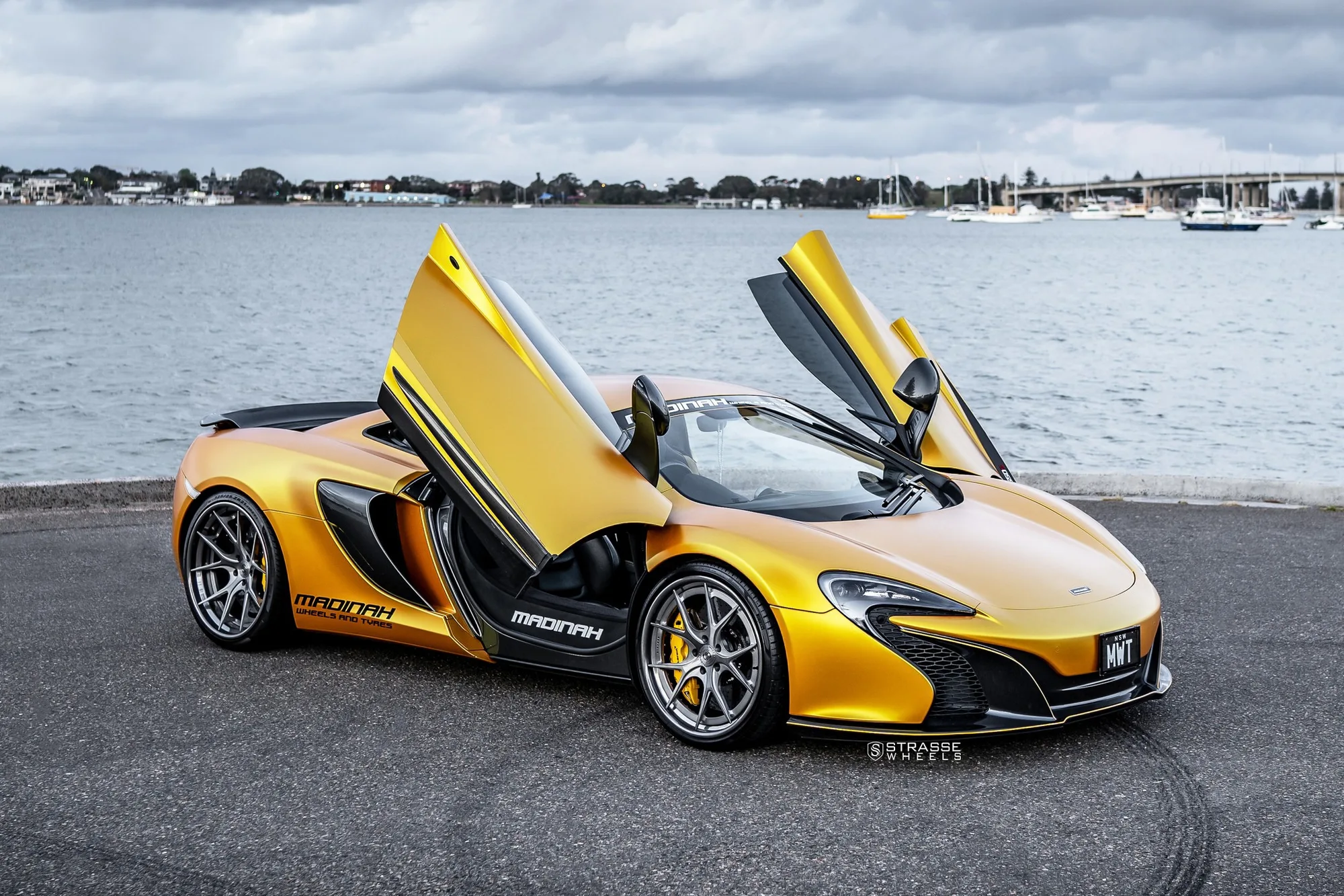 Strasse SM5R Deep Concave FS on McLaren 650S, photo 9