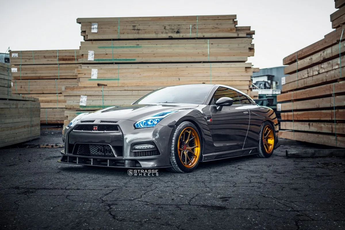 Strasse SM5R Deep Concave FS on Nissan GT-R R35.1, photo 6