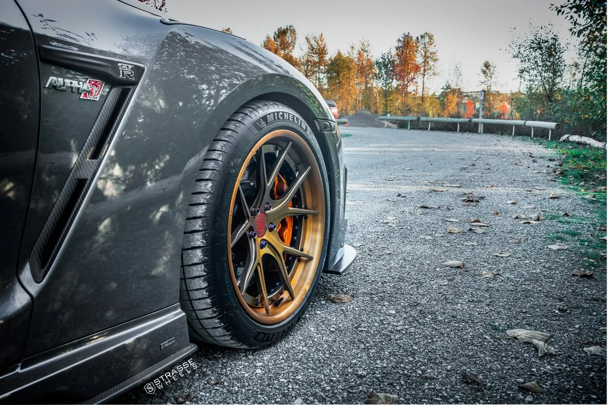 Strasse SM5R Deep Concave FS on Nissan GT-R R35.1, photo 12