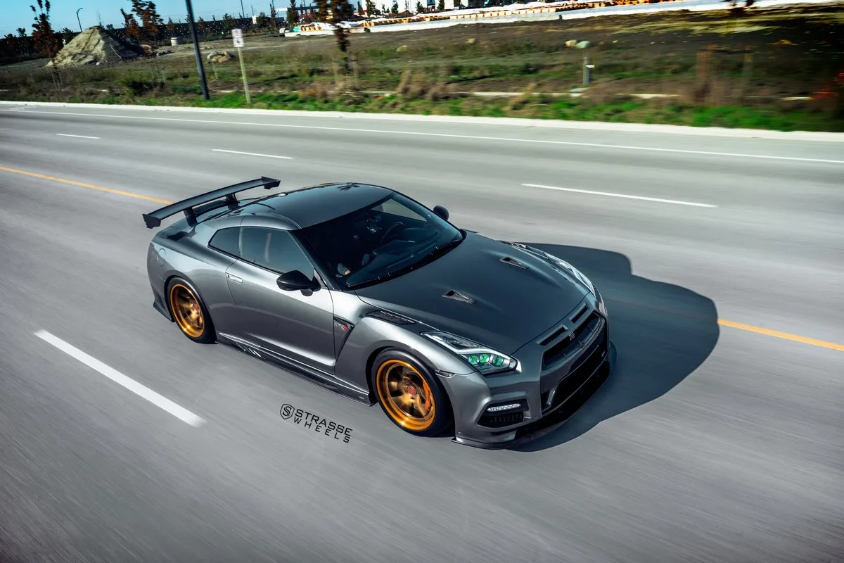 Strasse SM5R Deep Concave FS on Nissan GT-R R35.1, photo 8