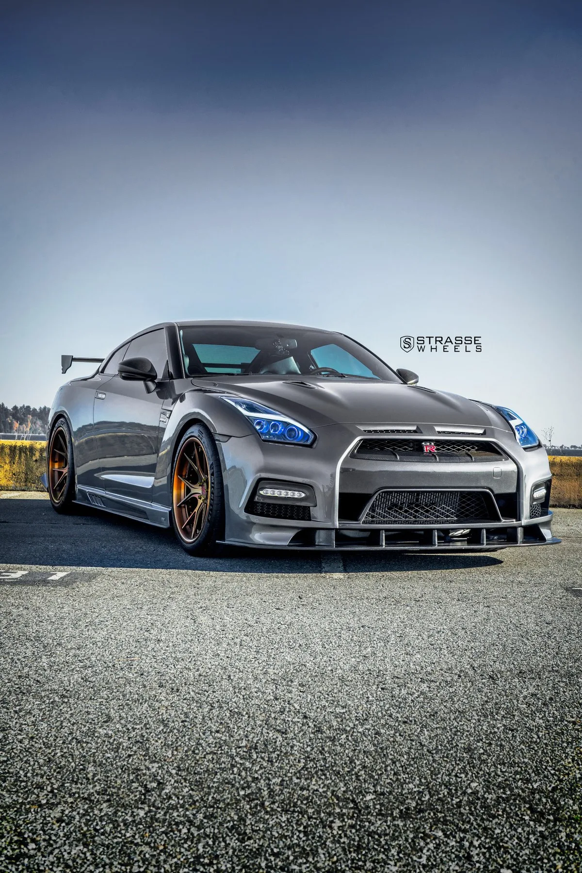 Strasse SM5R Deep Concave FS on Nissan GT-R R35.1, photo 3