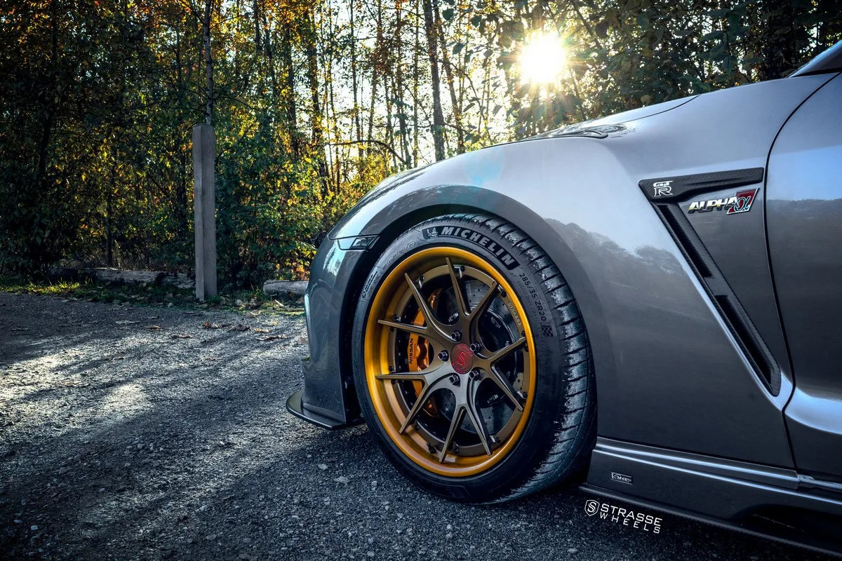 Strasse SM5R Deep Concave FS on Nissan GT-R R35.1, photo 9
