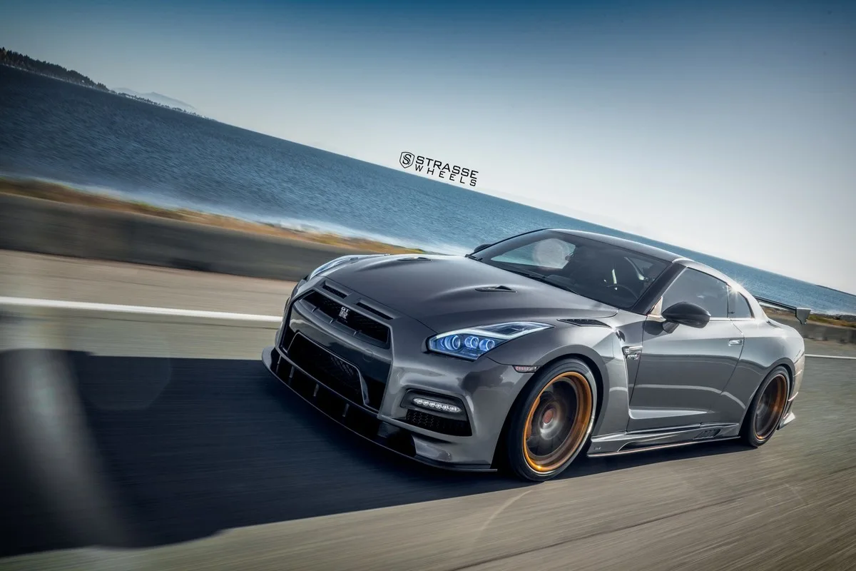 Strasse SM5R Deep Concave FS on Nissan GT-R R35.1, photo 11