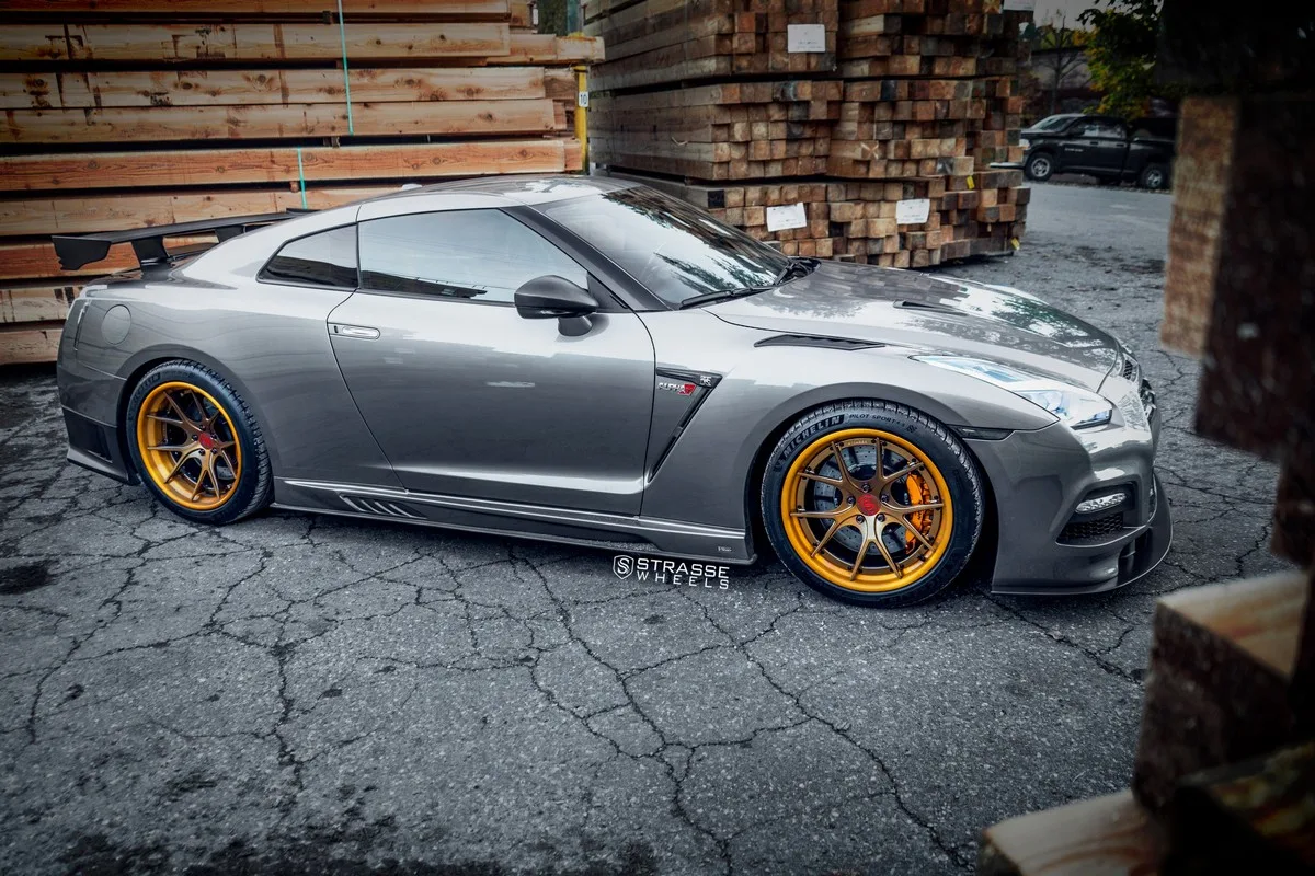 Strasse SM5R Deep Concave FS on Nissan GT-R R35.1, photo 5