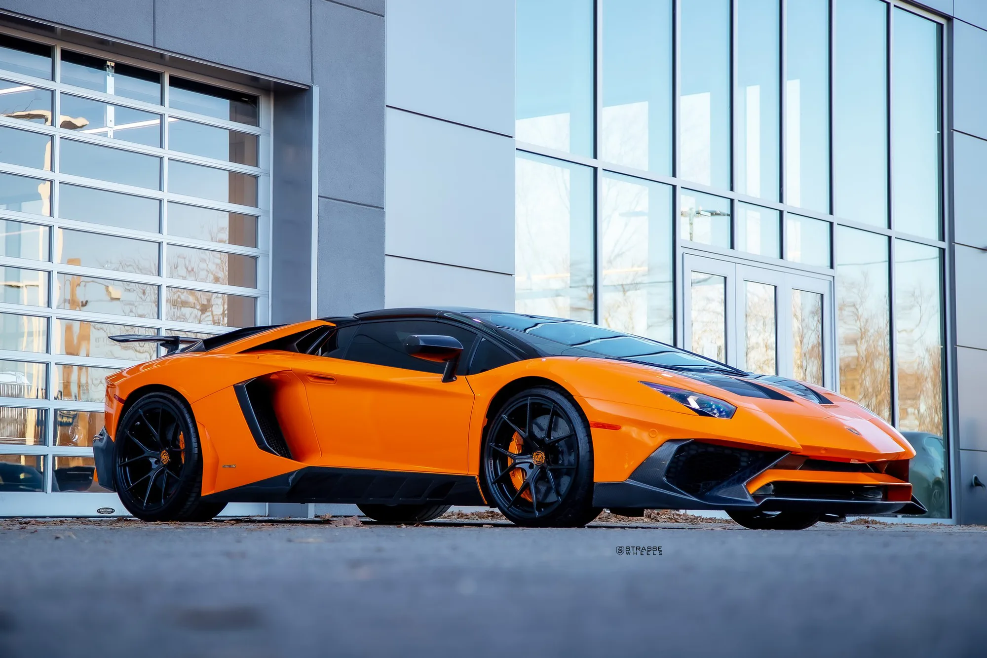Strasse SM5R Deep Concave Monoblock on Lamborghini Aventador SV LP 750-4 (2015-2017), photo 3