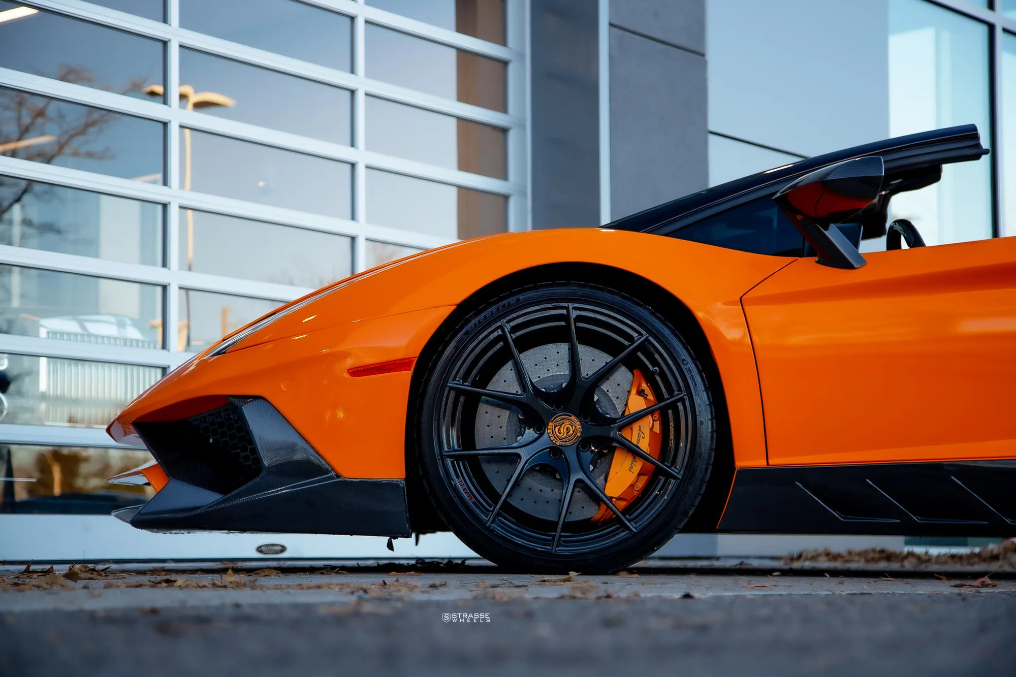 Strasse SM5R Deep Concave Monoblock on Lamborghini Aventador SV LP 750-4 (2015-2017), photo 12