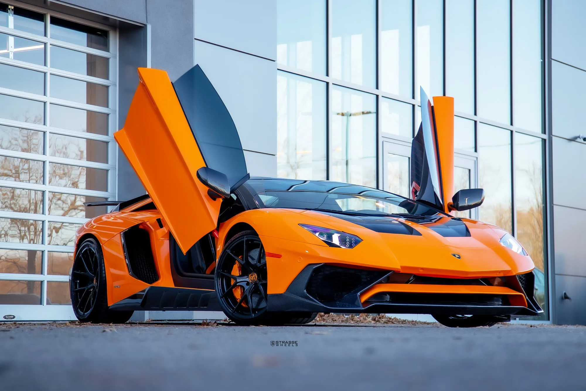 Strasse SM5R Deep Concave Monoblock on Lamborghini Aventador SV LP 750-4 (2015-2017), photo 7