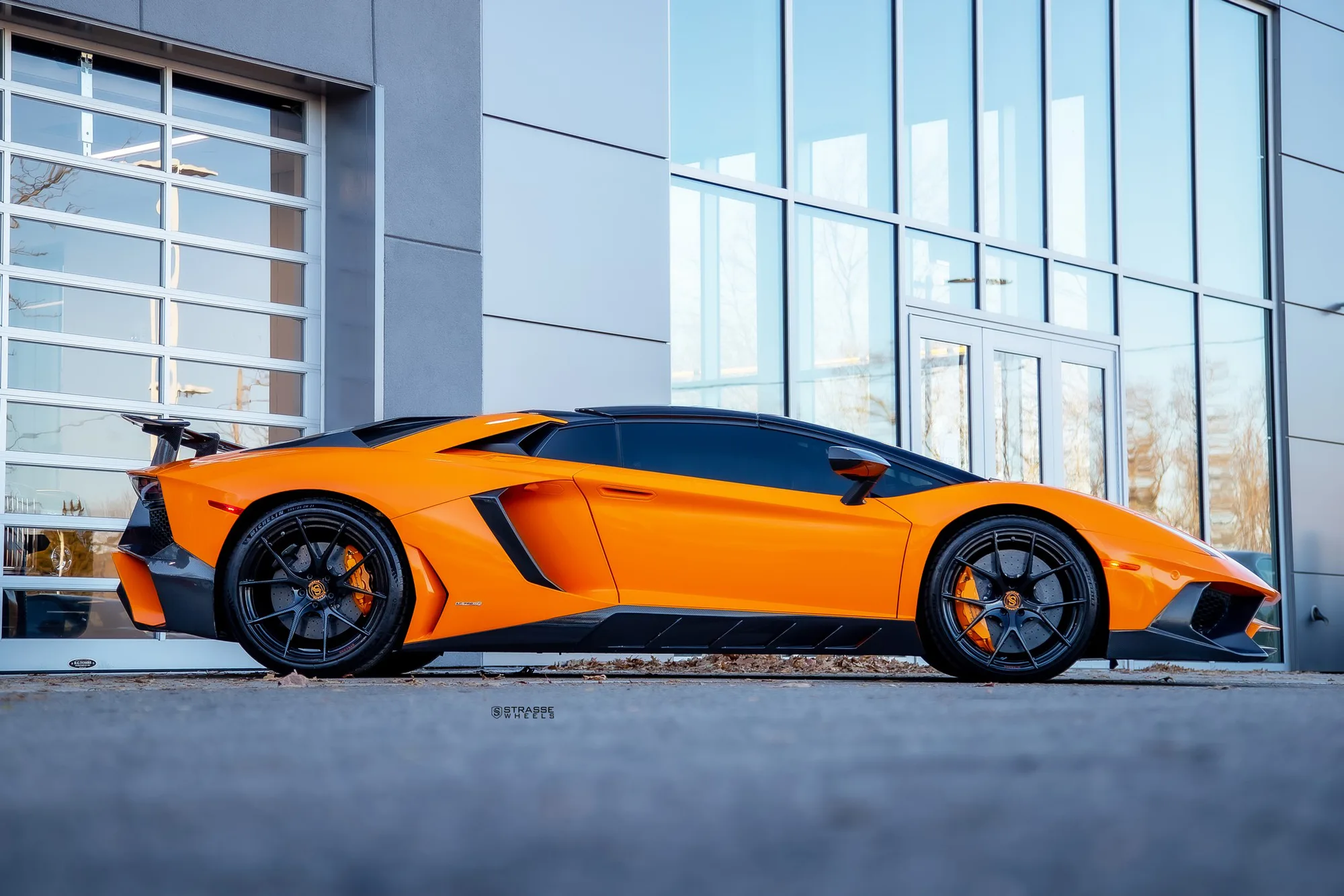 Strasse SM5R Deep Concave Monoblock on Lamborghini Aventador SV LP 750-4 (2015-2017), photo 2