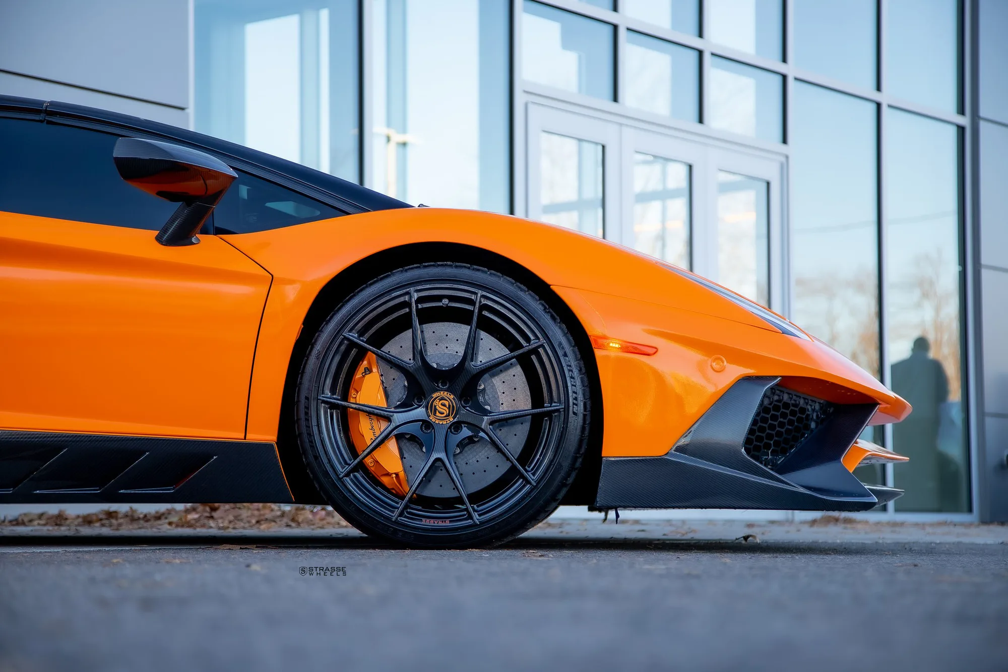 Strasse SM5R Deep Concave Monoblock on Lamborghini Aventador SV LP 750-4 (2015-2017), photo 5