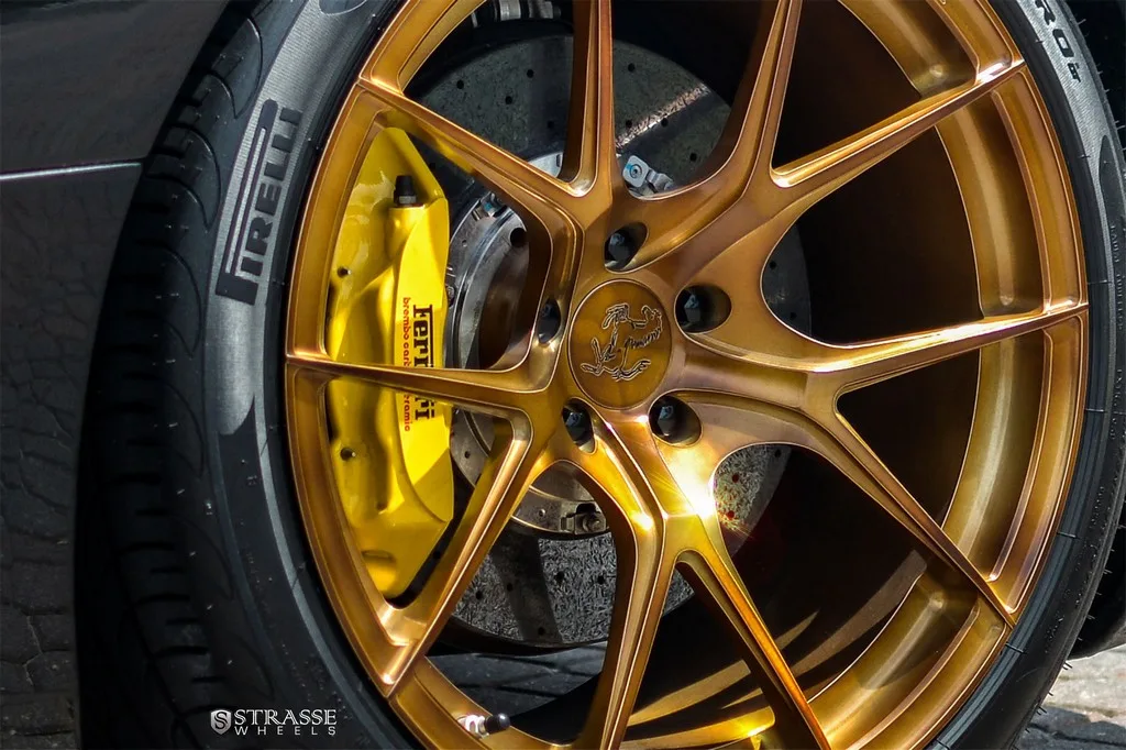 Strasse SM5R Deep Concave Monoblock on Ferrari California (F149), photo 2