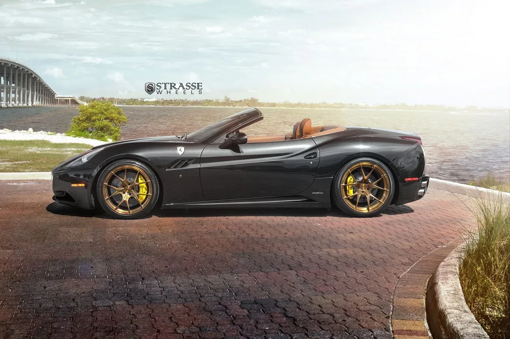 Strasse SM5R Deep Concave Monoblock on Ferrari California (F149), photo 3