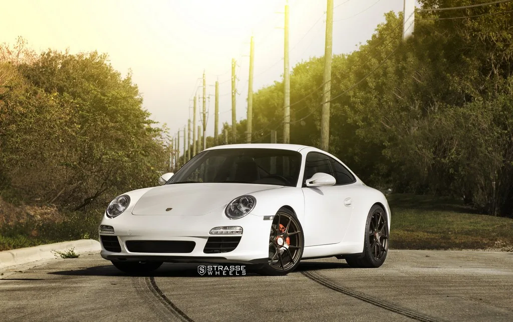 Strasse SM5R Deep Concave Monoblock on Porsche 911 997.2, photo 4