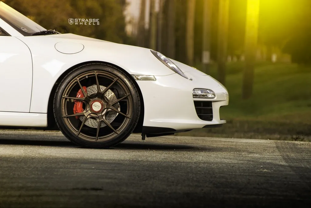 Strasse SM5R Deep Concave Monoblock on Porsche 911 997.2, photo 6