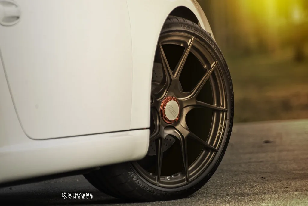 Strasse SM5R Deep Concave Monoblock on Porsche 911 997.2, photo 2
