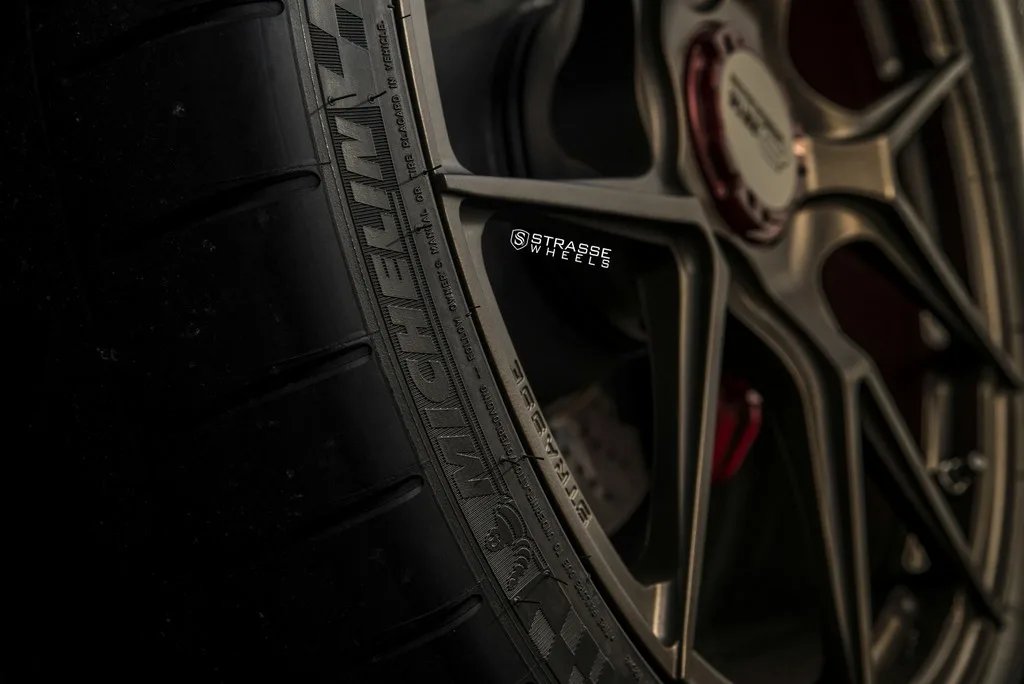 Strasse SM5R Deep Concave Monoblock on Porsche 911 997.2, photo 5