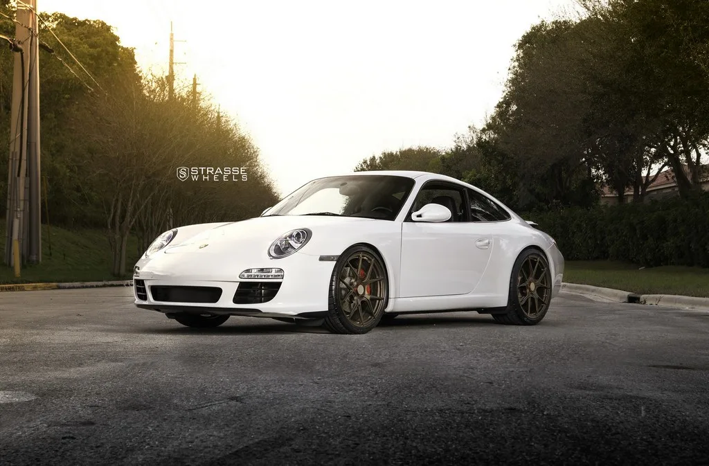 Strasse SM5R Deep Concave Monoblock on Porsche 911 997.2
