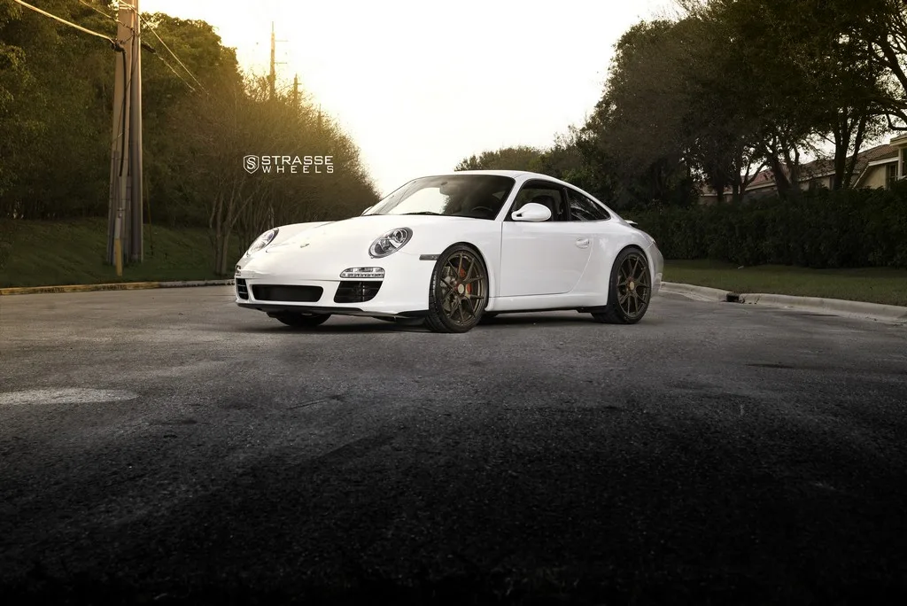 Strasse SM5R Deep Concave Monoblock on Porsche 911 997.2, photo 7