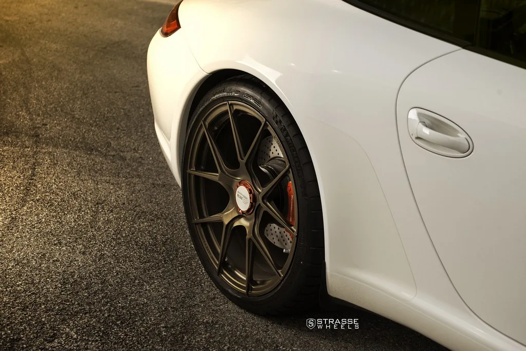 Strasse SM5R Deep Concave Monoblock on Porsche 911 997.2, photo 12