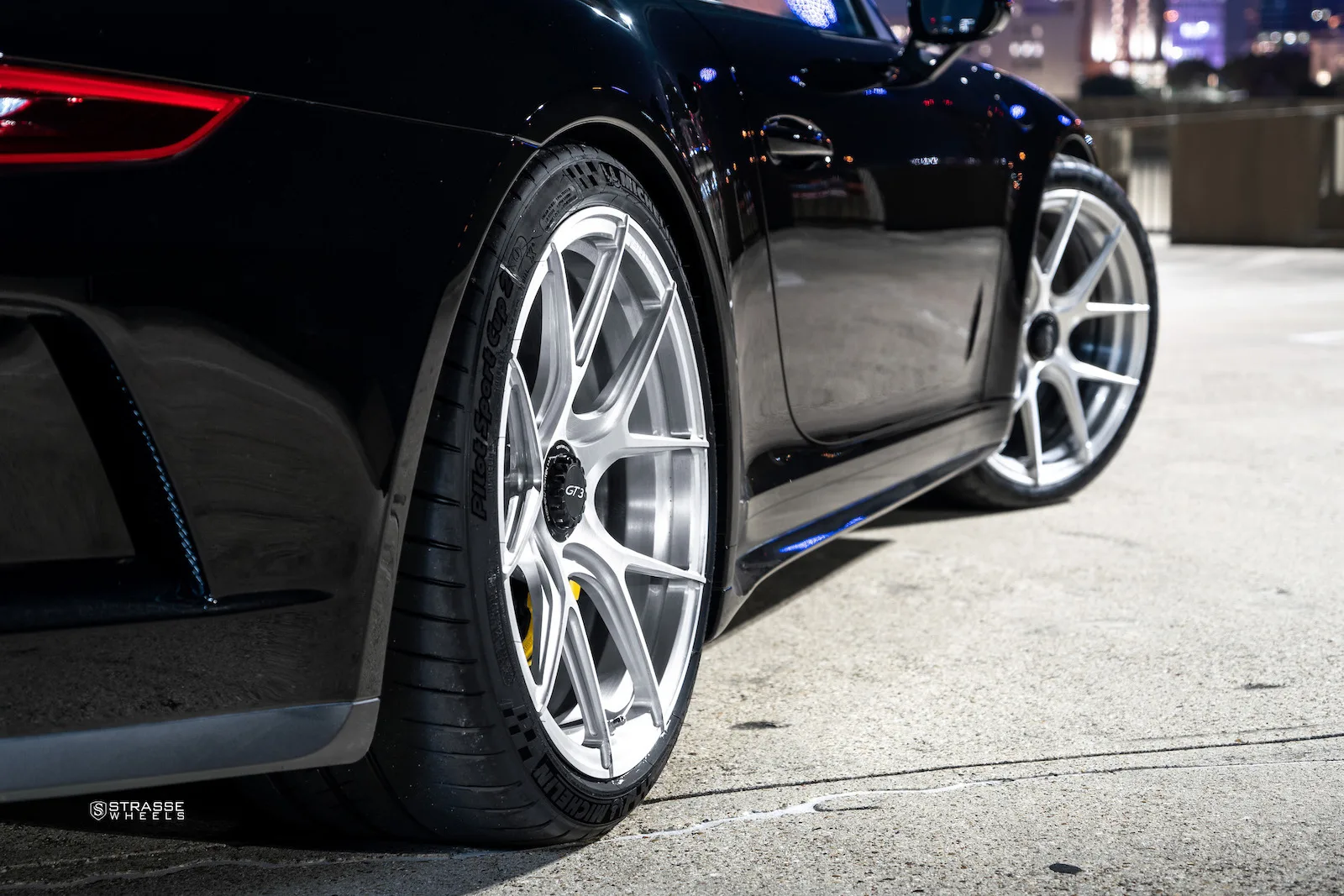 Strasse SM5R Deep Concave Monoblock on Porsche 911 991.1, photo 5