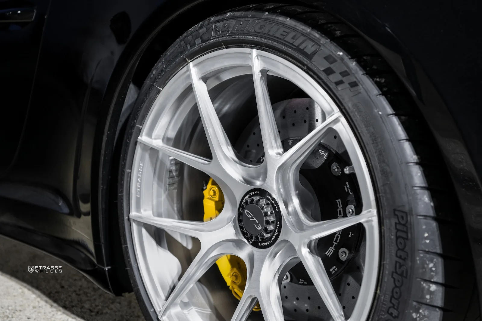 Strasse SM5R Deep Concave Monoblock on Porsche 911 991.1