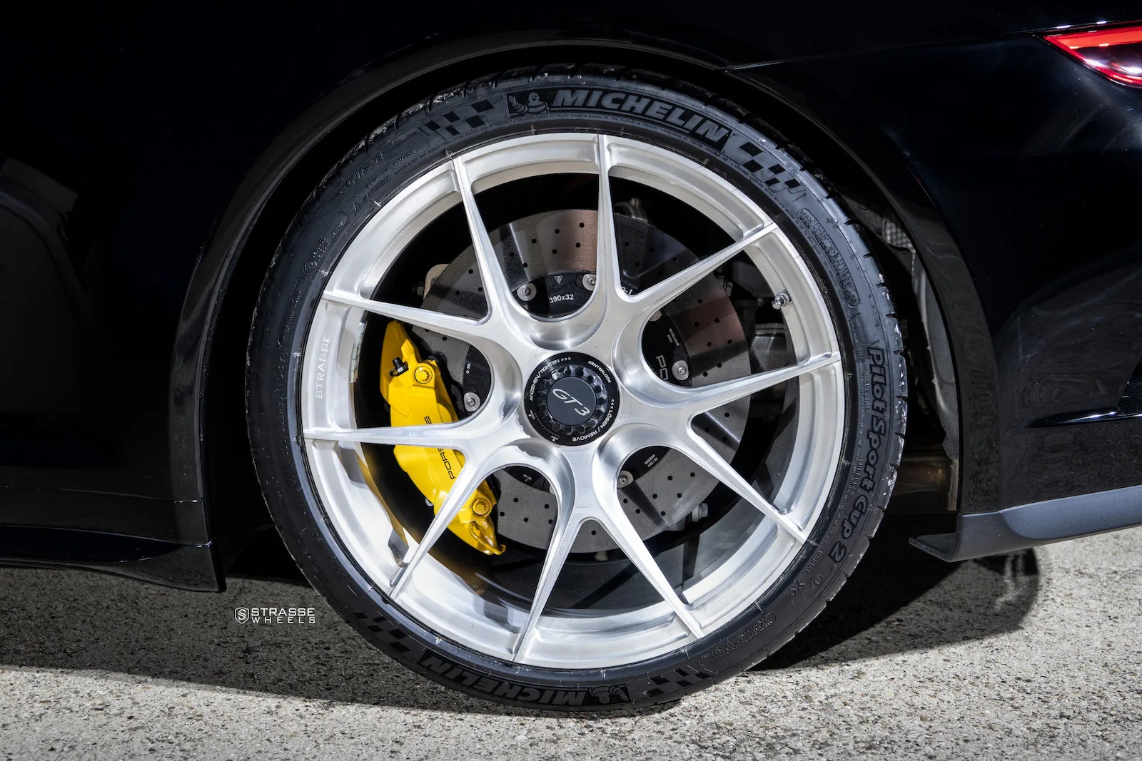 Strasse SM5R Deep Concave Monoblock on Porsche 911 991.1, photo 4