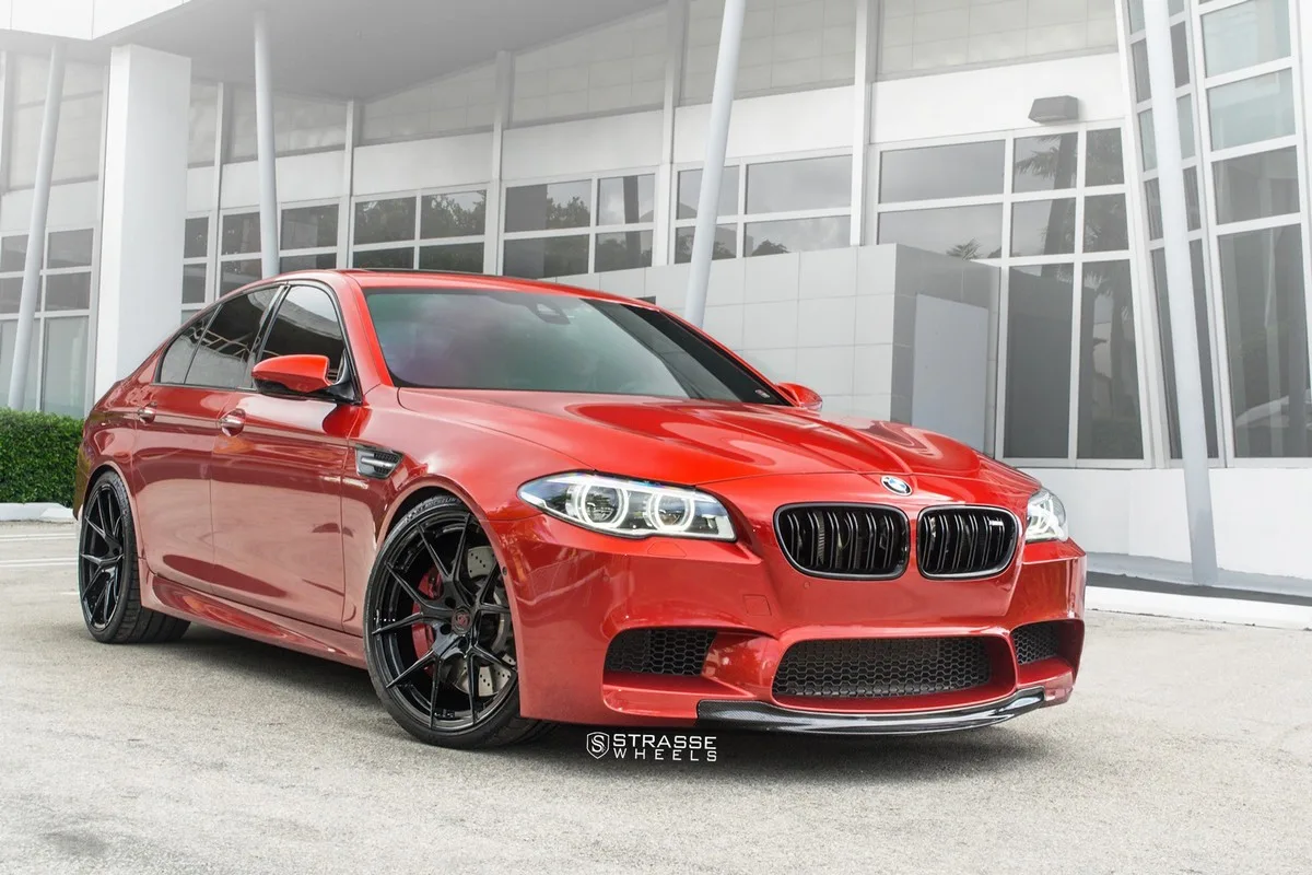 Strasse SM5R Deep Concave Monoblock on BMW M5 F10.1, photo 12