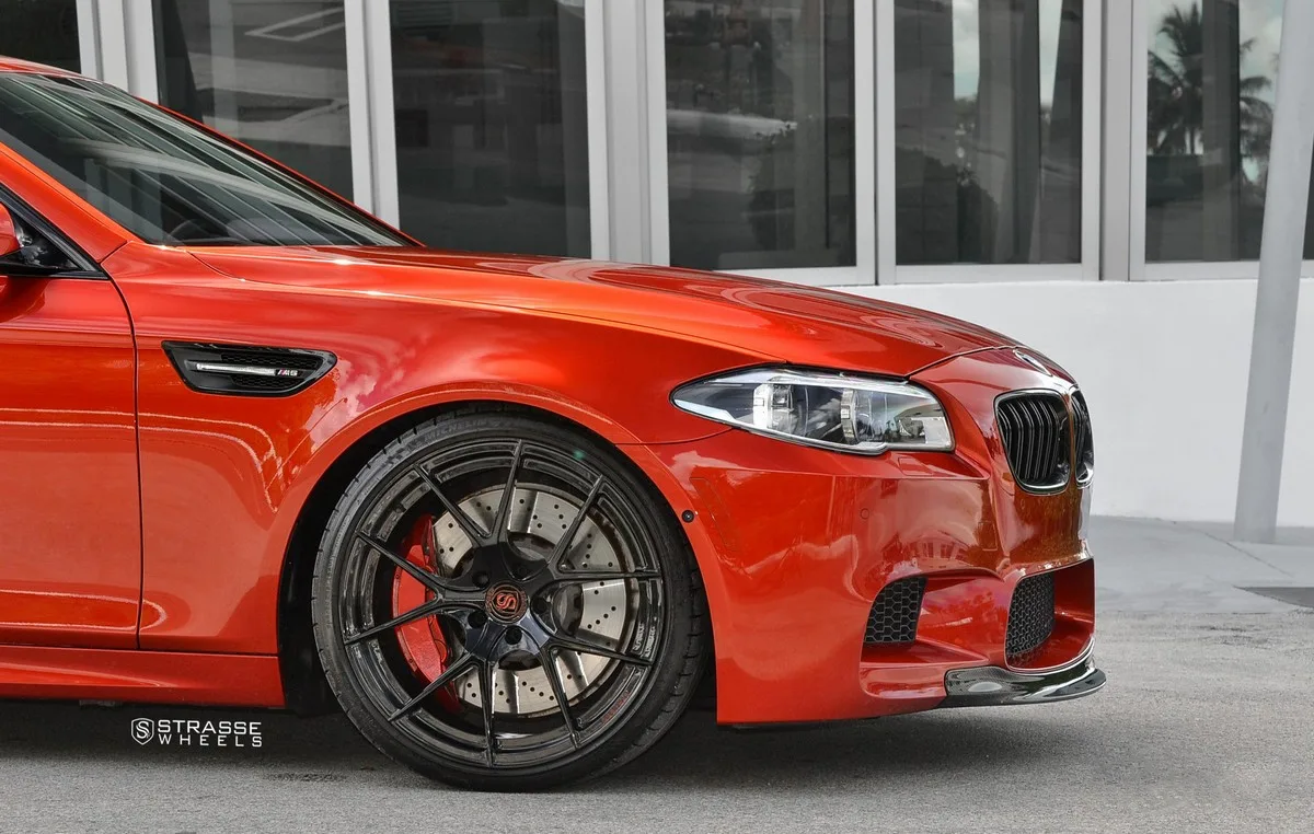 Strasse SM5R Deep Concave Monoblock on BMW M5 F10.1, photo 2
