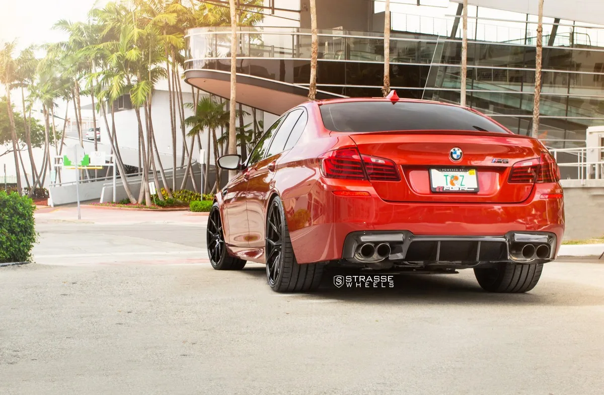 Strasse SM5R Deep Concave Monoblock on BMW M5 F10.1, photo 5