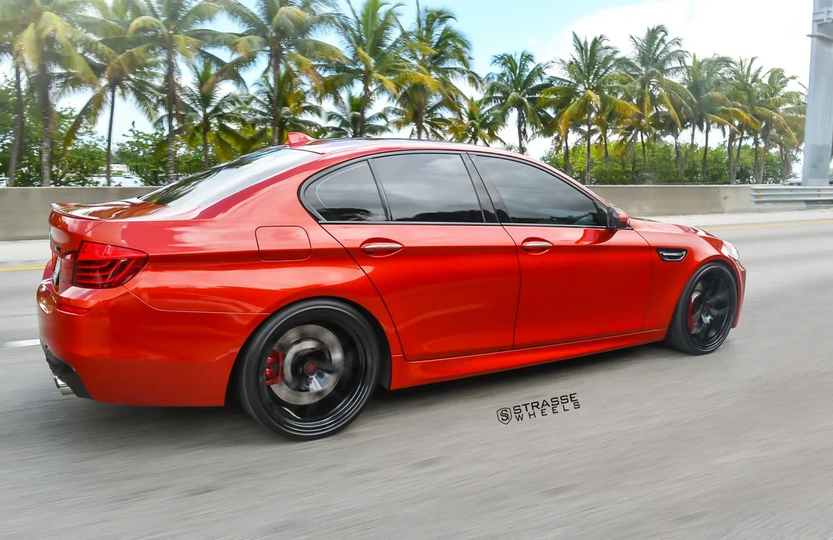 Strasse SM5R Deep Concave Monoblock on BMW M5 F10.1, photo 9