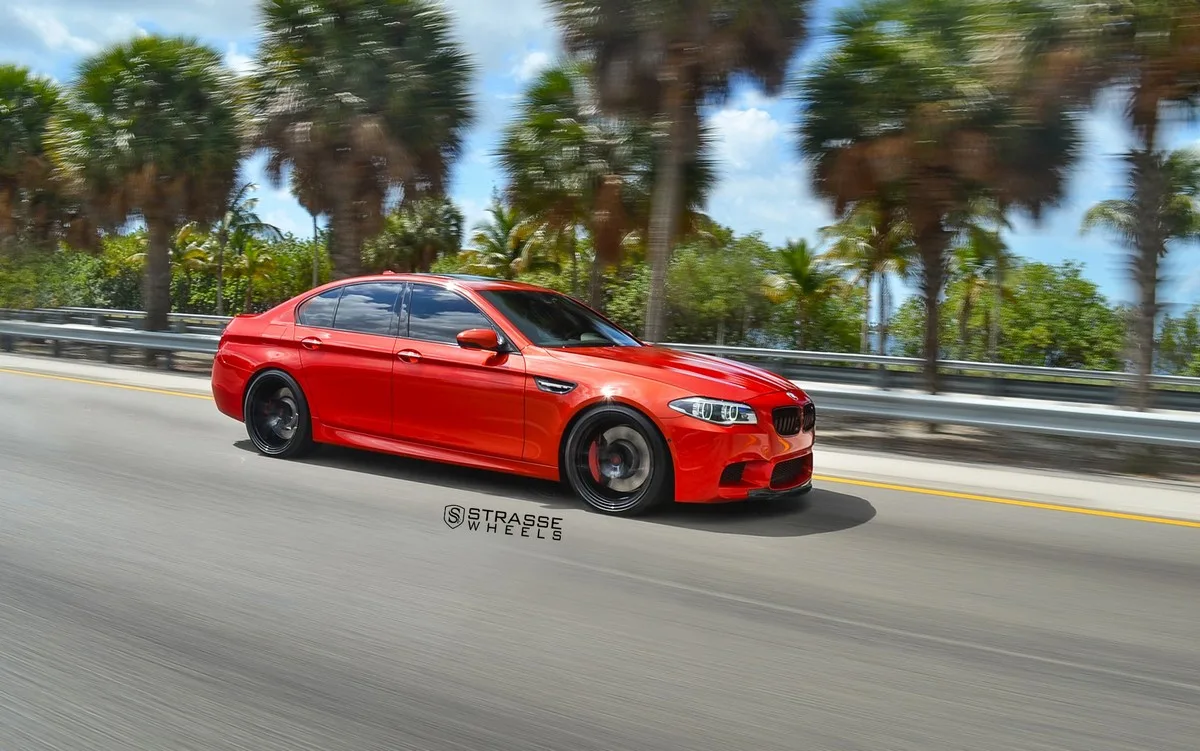 Strasse SM5R Deep Concave Monoblock on BMW M5 F10.1, photo 8
