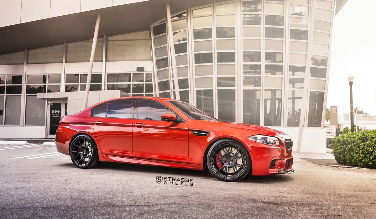 Strasse SM5R Deep Concave Monoblock on BMW M5 F10.1, photo 4