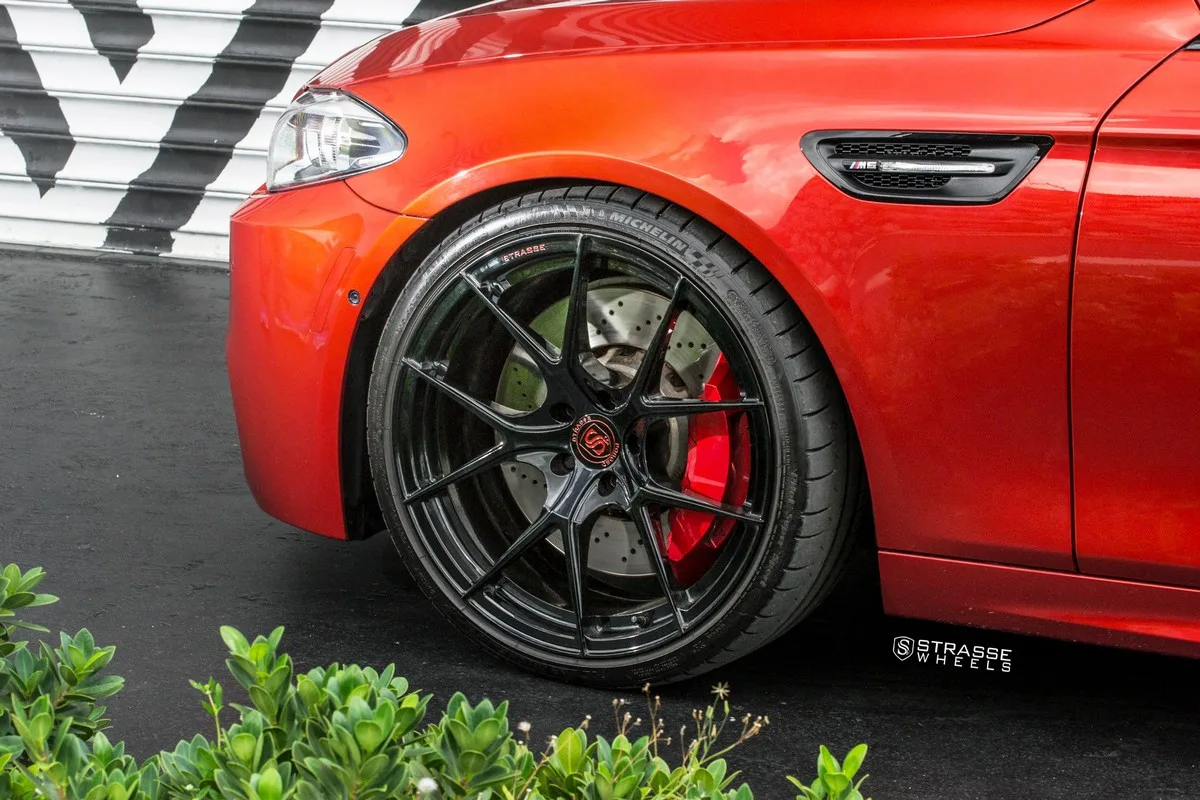 Strasse SM5R Deep Concave Monoblock on BMW M5 F10.1, photo 11