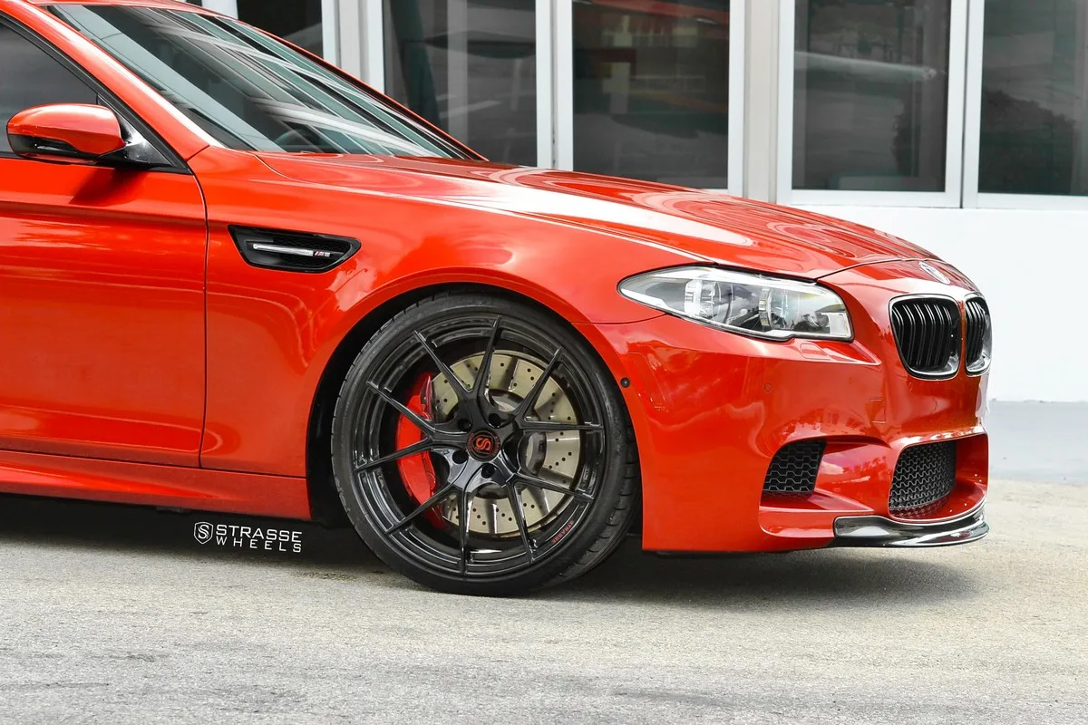 Strasse SM5R Deep Concave Monoblock on BMW M5 F10.1, photo 3