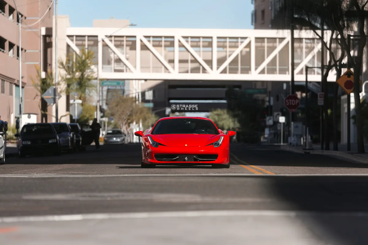 Strasse SM5R Deep Concave Monoblock on Ferrari 458 F142, photo 5