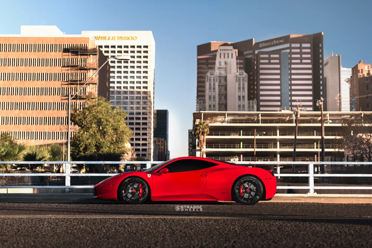 Strasse SM5R Deep Concave Monoblock on Ferrari 458 F142, photo 6