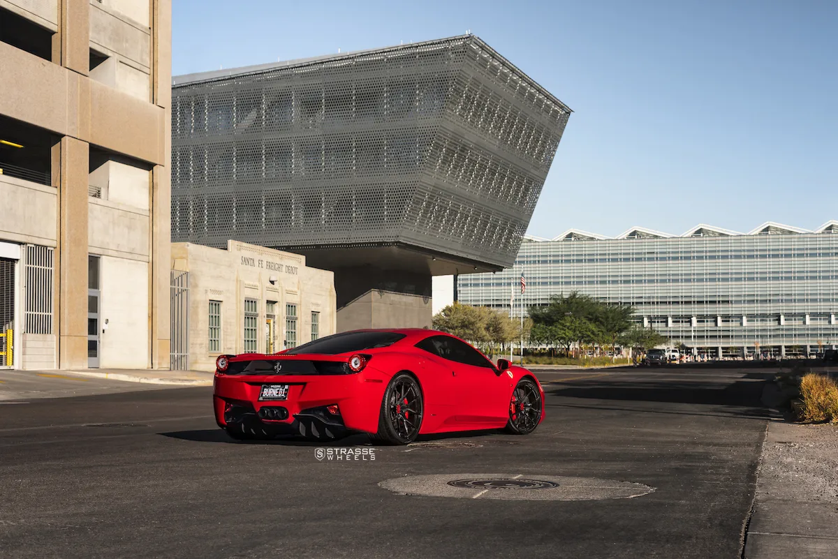 Strasse SM5R Deep Concave Monoblock on Ferrari 458 F142, photo 10