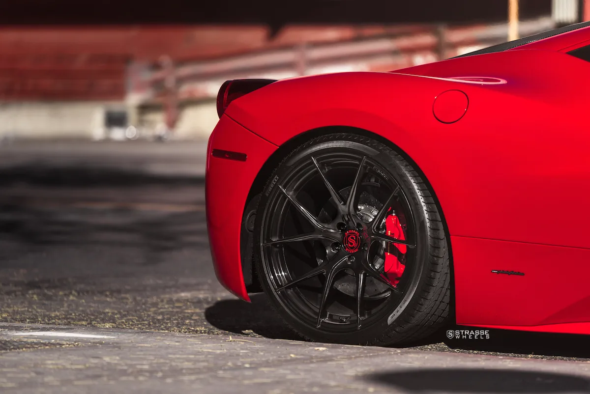 Strasse SM5R Deep Concave Monoblock on Ferrari 458 F142, photo 8